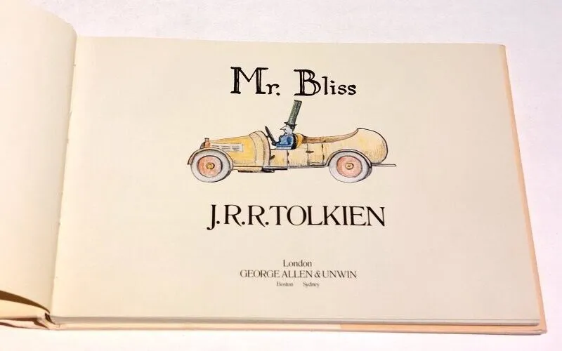 Mr. Bliss | Édition originale