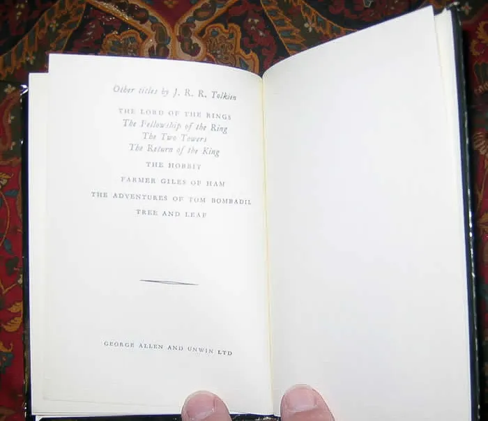Smith of Wootton Major | Édition originale