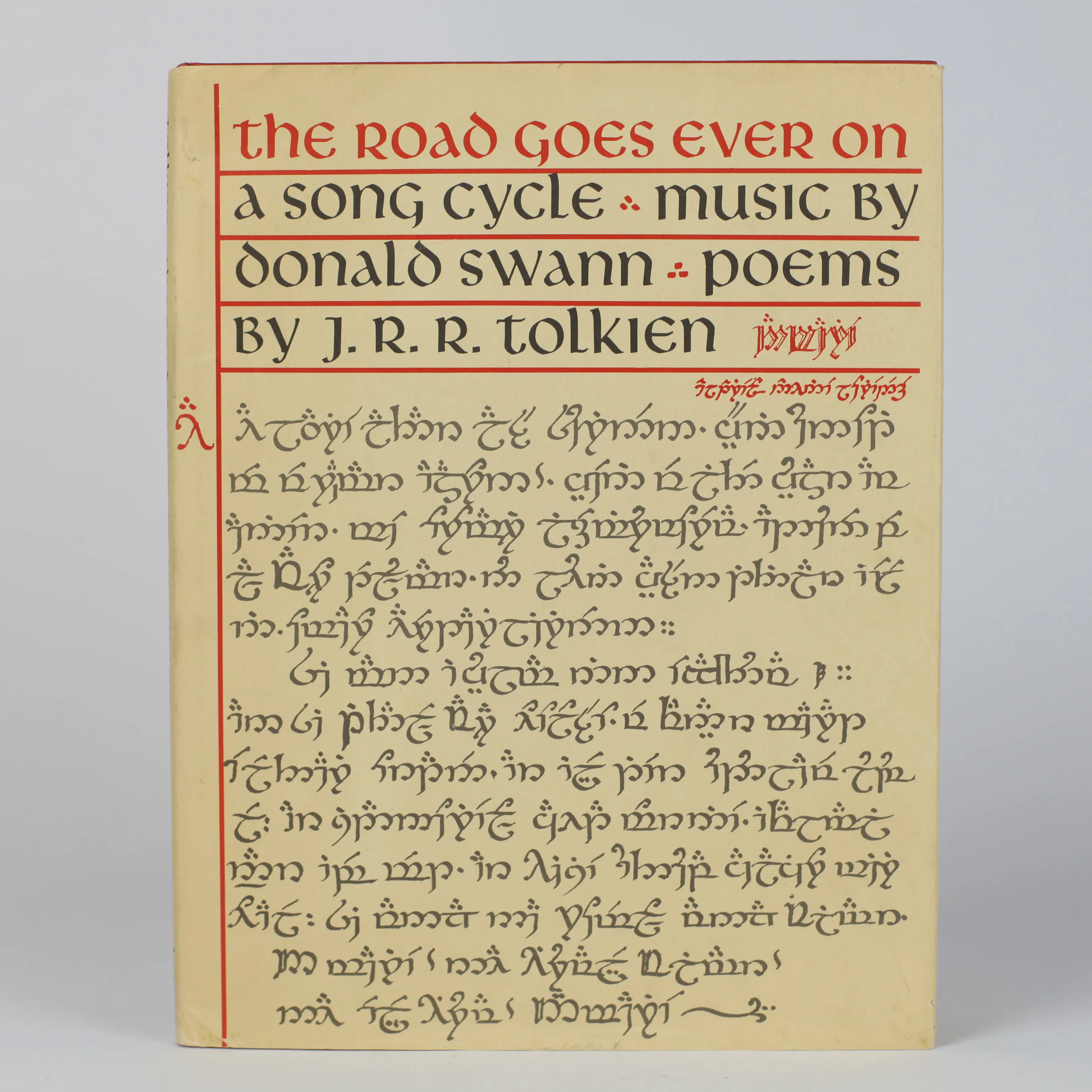 The Road Goes Ever On | Édition originale