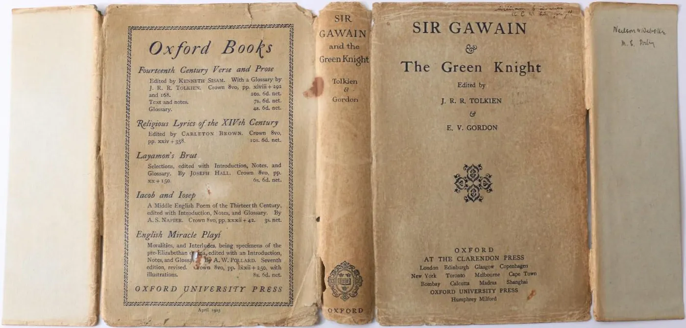 Sir Gawain and the Green Knight | Édition originale