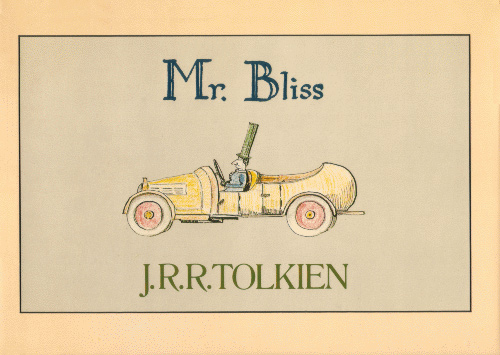 Mr. Bliss | Première édition anglaise chez George Allen and Unwin