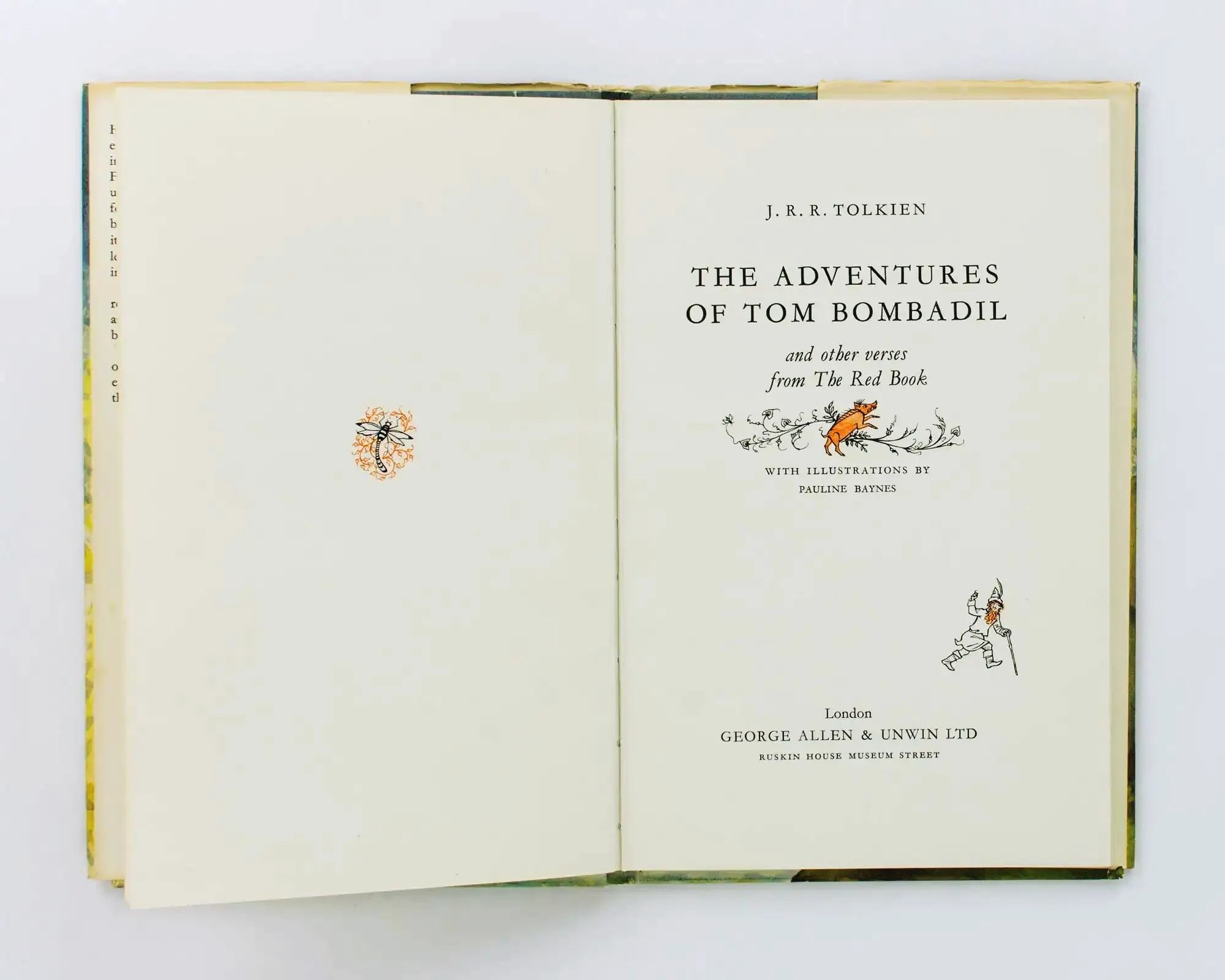 The Adventures of Tom Bombadil | Première édition anglaise