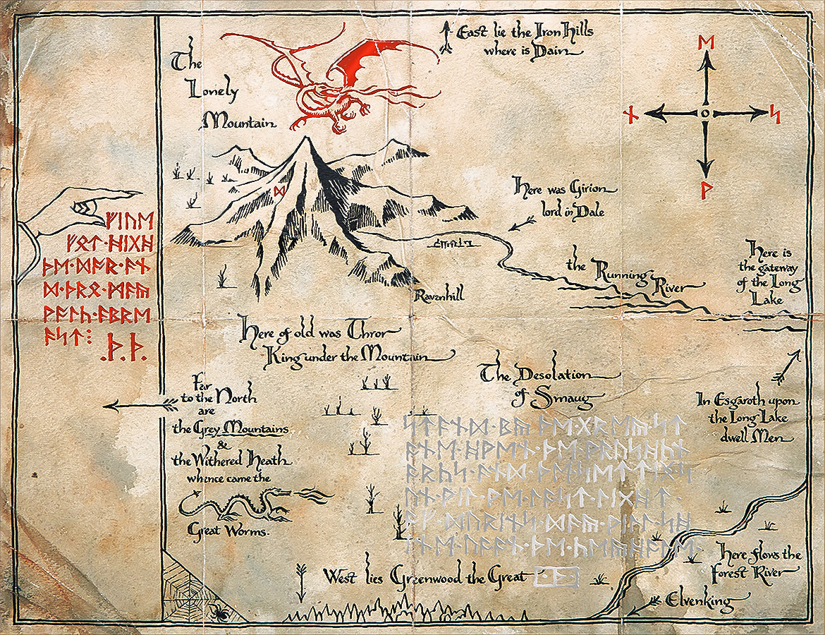 Autres auteurs | Thrór's map (La carte de Thrór)