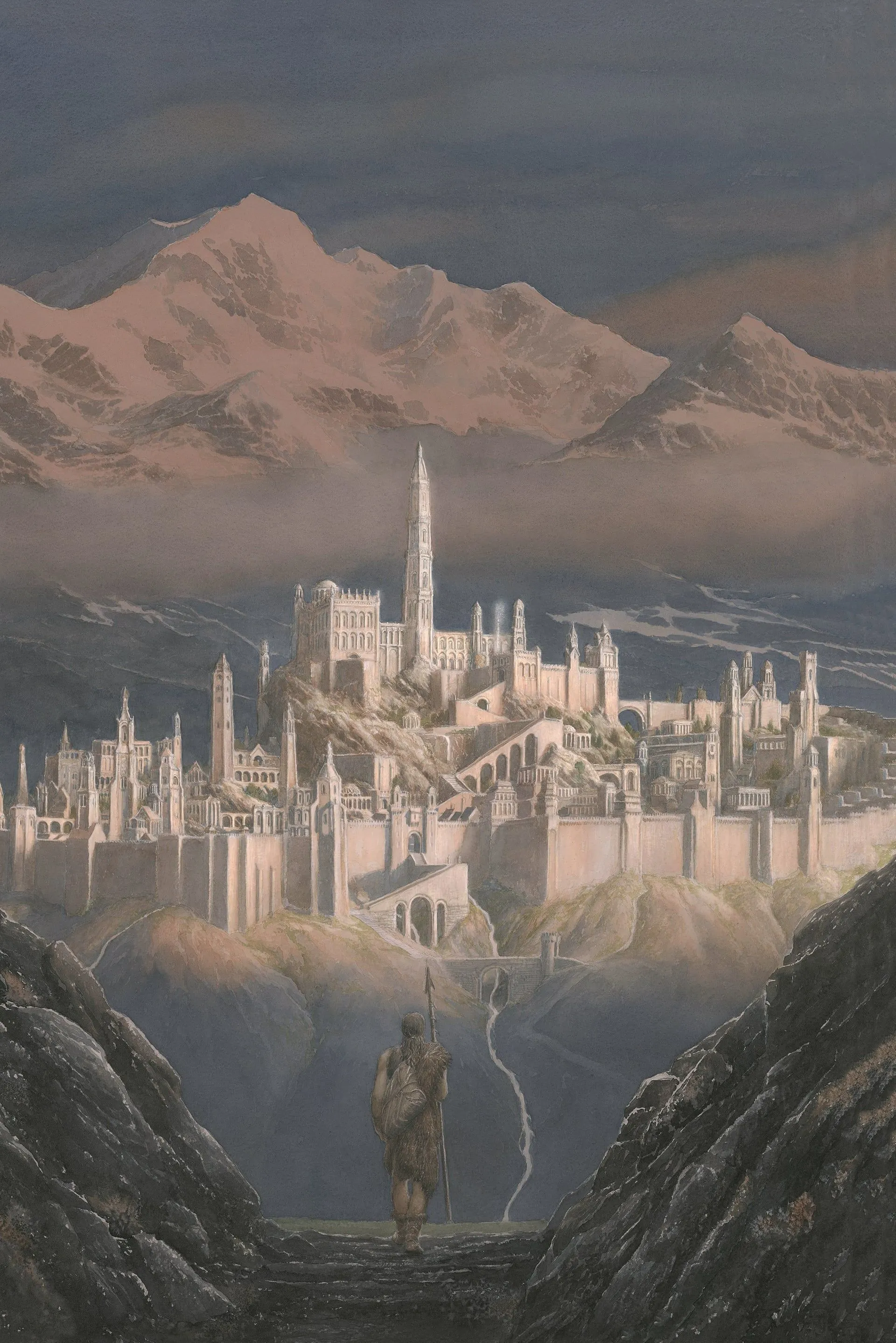 Alan Lee | La Chute de Gondolin | Gondolin