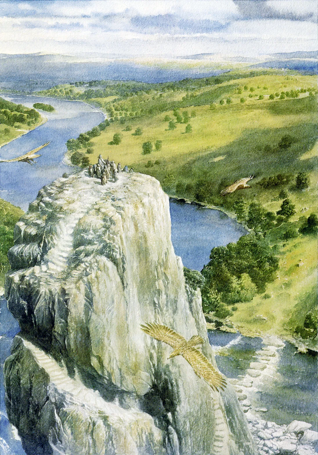 Alan Lee | Le Hobbit | The Carrock