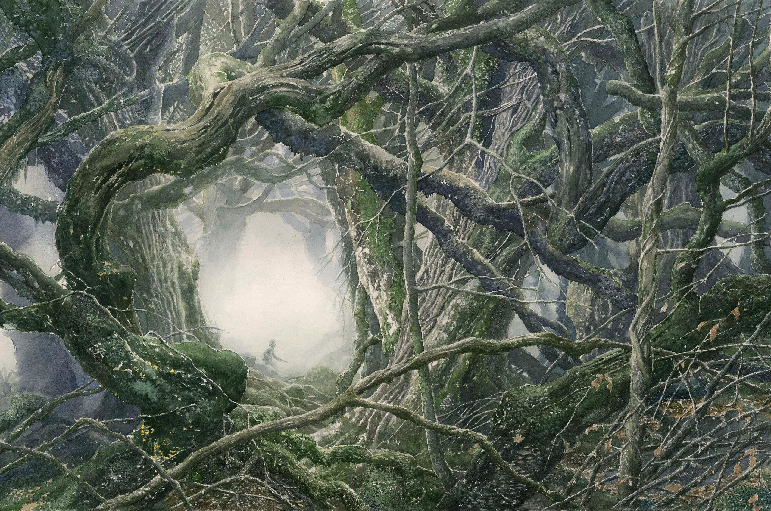 Alan Lee | Le Hobbit | Mirkwood