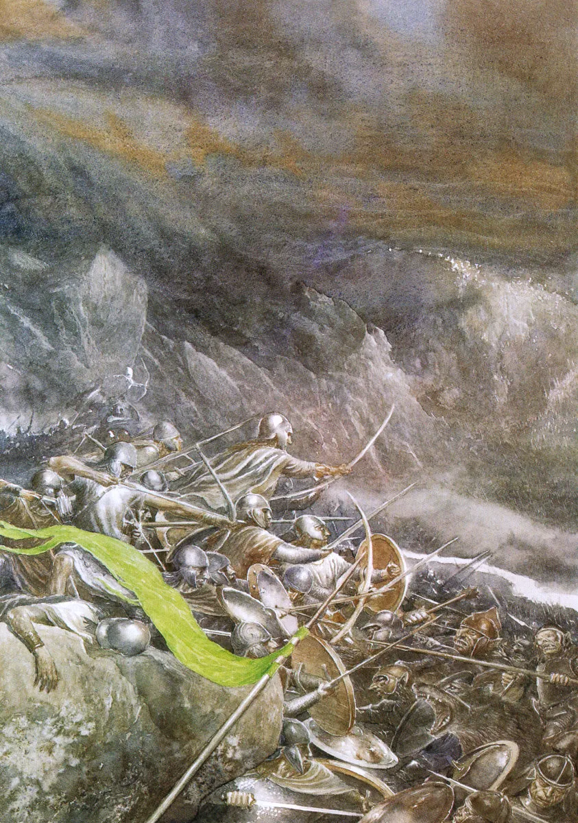 Alan Lee | Le Hobbit | The clouds burst