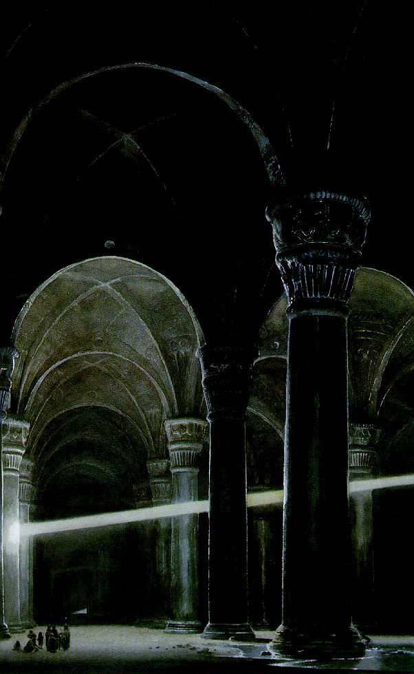 Alan Lee | Le Seigneur des Anneaux | In the halls of Moria