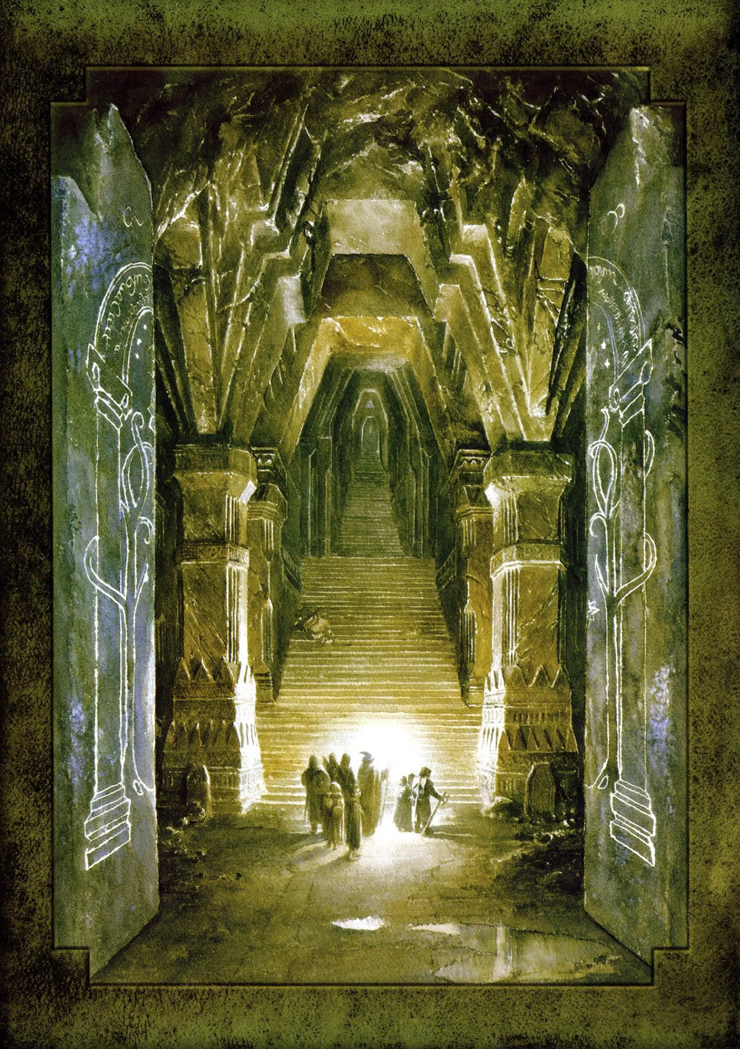 Alan Lee | Le Seigneur des Anneaux | The Mines of Moria