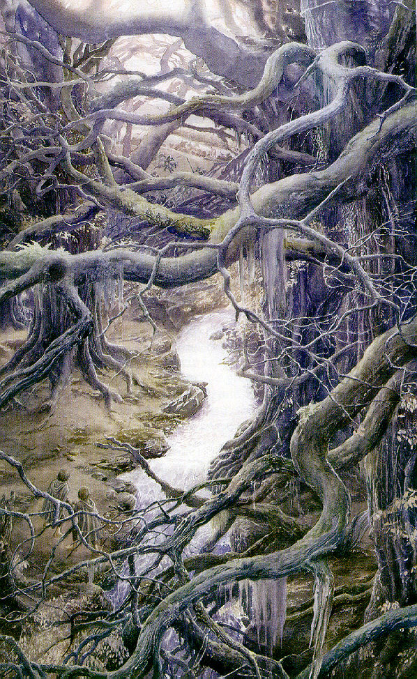Alan Lee | Le Seigneur des Anneaux | Fangorn forest