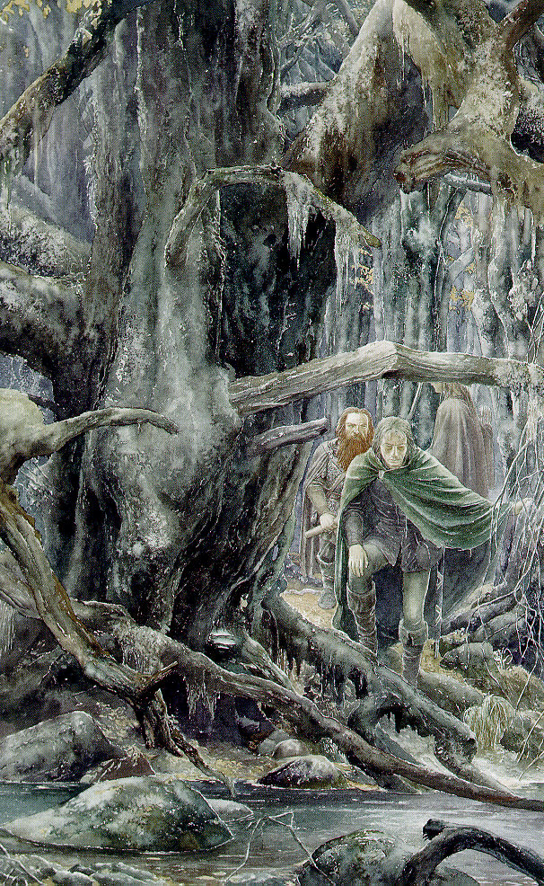 Alan Lee | Le Seigneur des Anneaux | Searching Fangorn