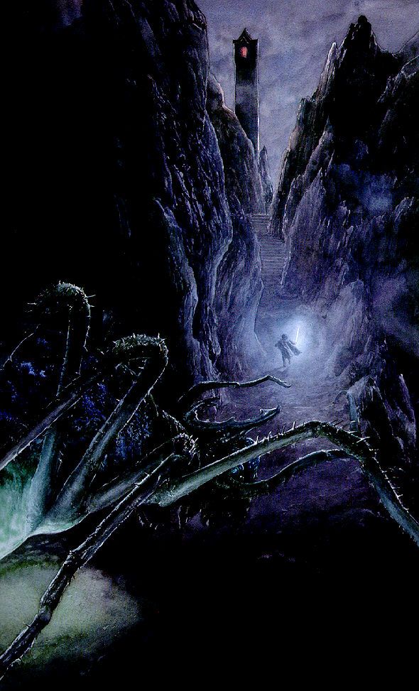 Alan Lee | Le Seigneur des Anneaux | In Shelob's lair