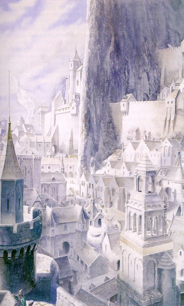 Alan Lee | Le Seigneur des Anneaux | Minas Tirith