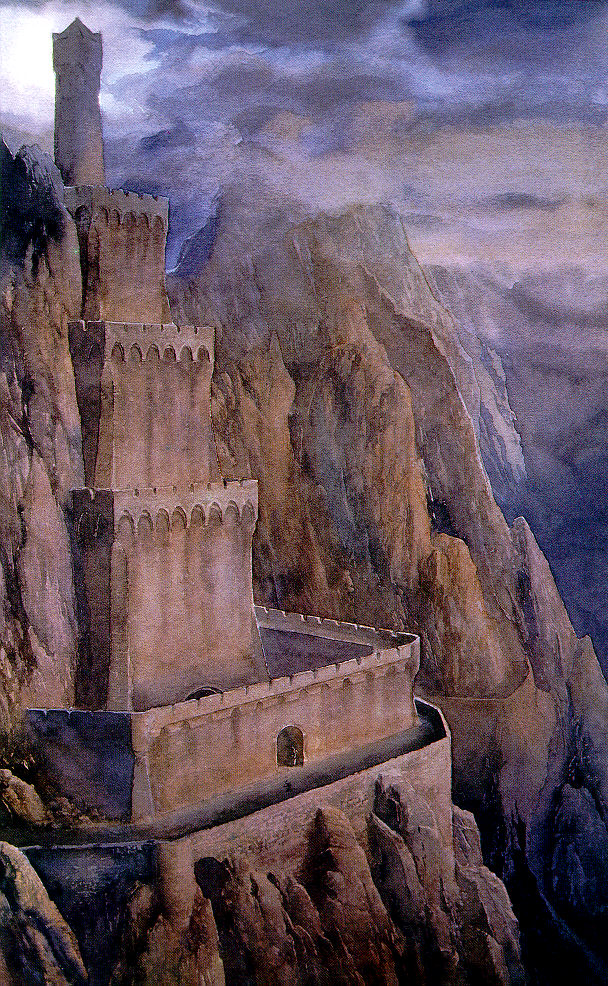 Alan Lee | Le Seigneur des Anneaux | Cirith Ungol