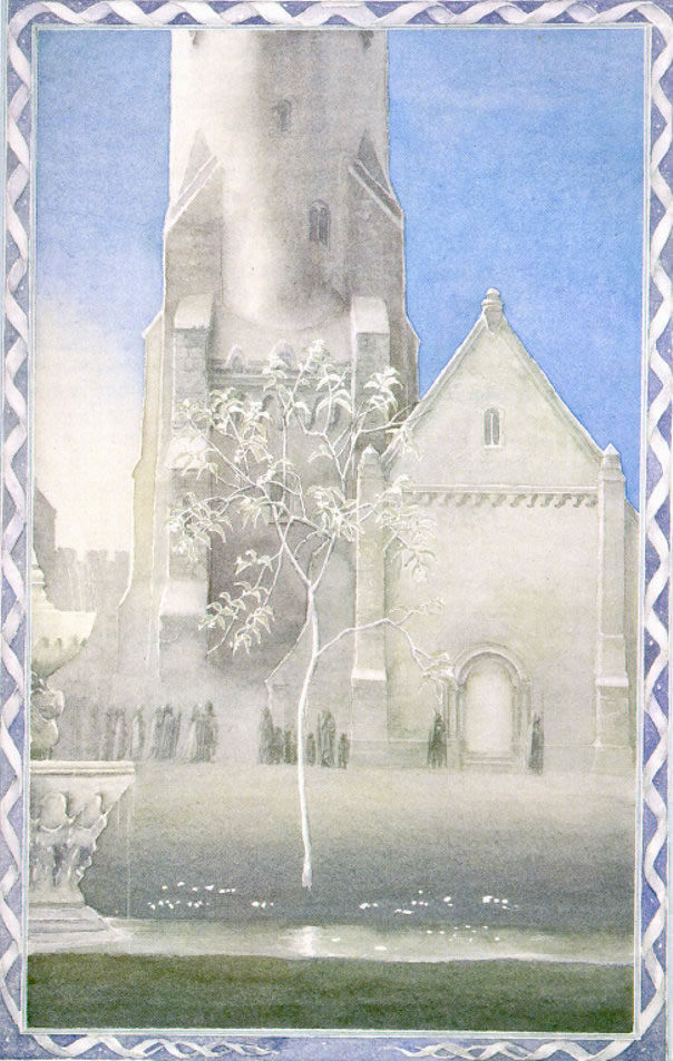 Alan Lee | Le Seigneur des Anneaux | The White Tree of Gondor