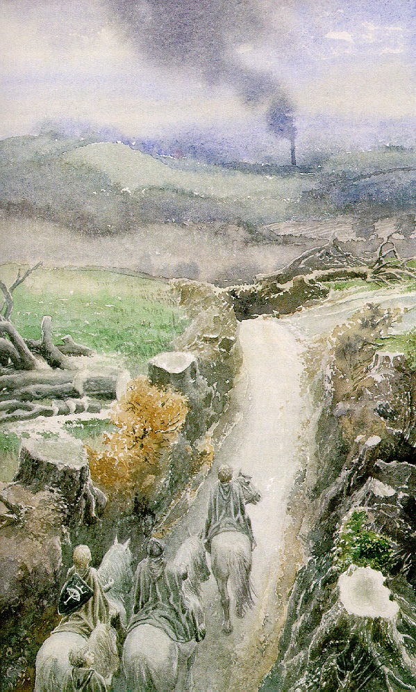 Alan Lee | Le Seigneur des Anneaux | The scouring of the Shire