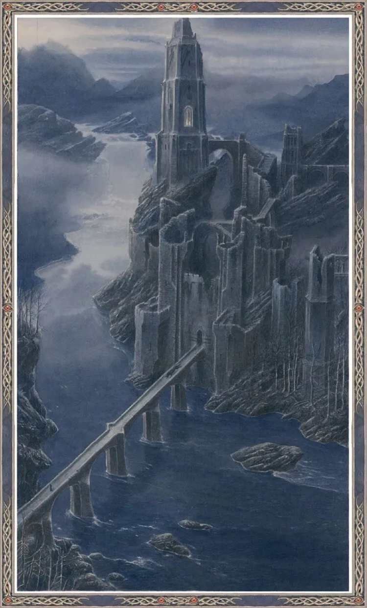 Alan Lee | Le Silmarillion | Tol-in-Gaurhoth