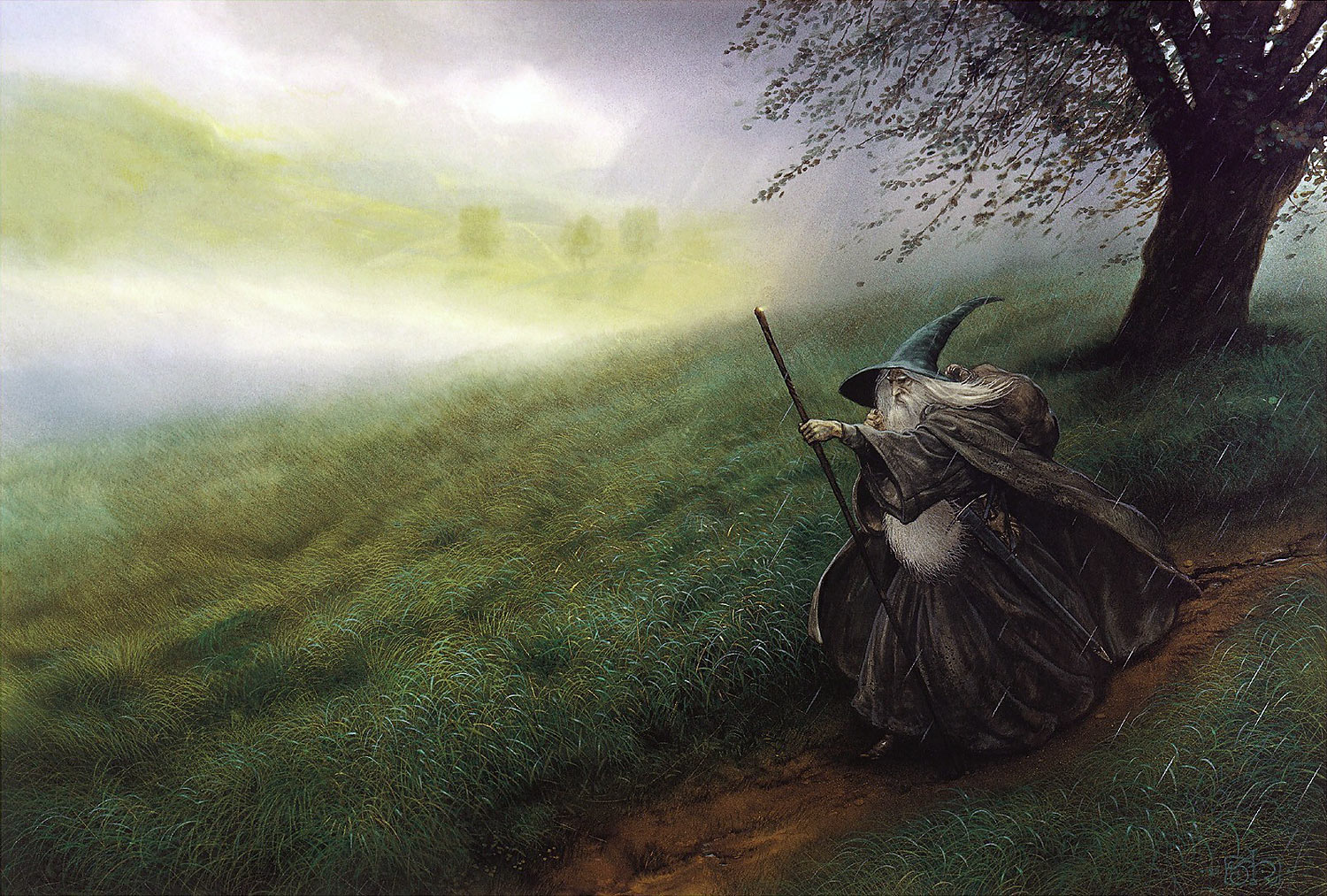 John Howe | Le Seigneur des Anneaux | Gandalf the Grey