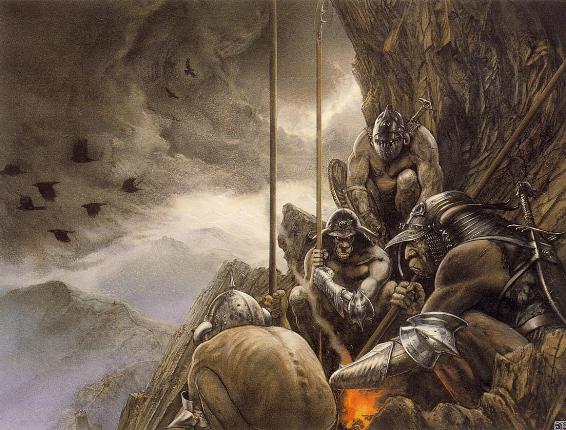 John Howe | Le Seigneur des Anneaux | The Uruk-Hai