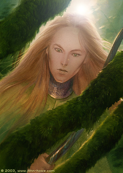 John Howe | Le Seigneur des Anneaux | Legolas