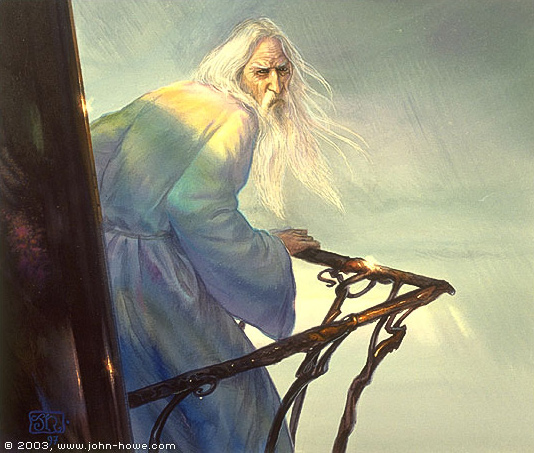 John Howe | Le Seigneur des Anneaux | Saruman