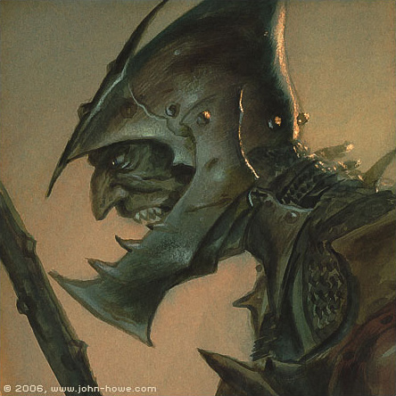 John Howe | Le Seigneur des Anneaux | Orc Swordsman