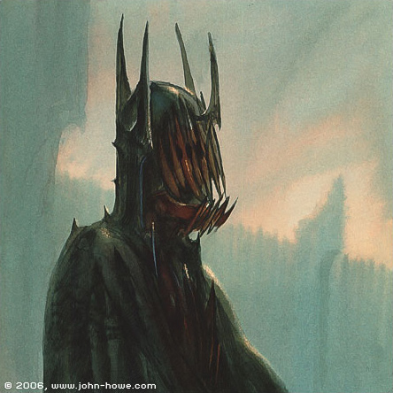 John Howe | Le Seigneur des Anneaux | The Mouth of Sauron