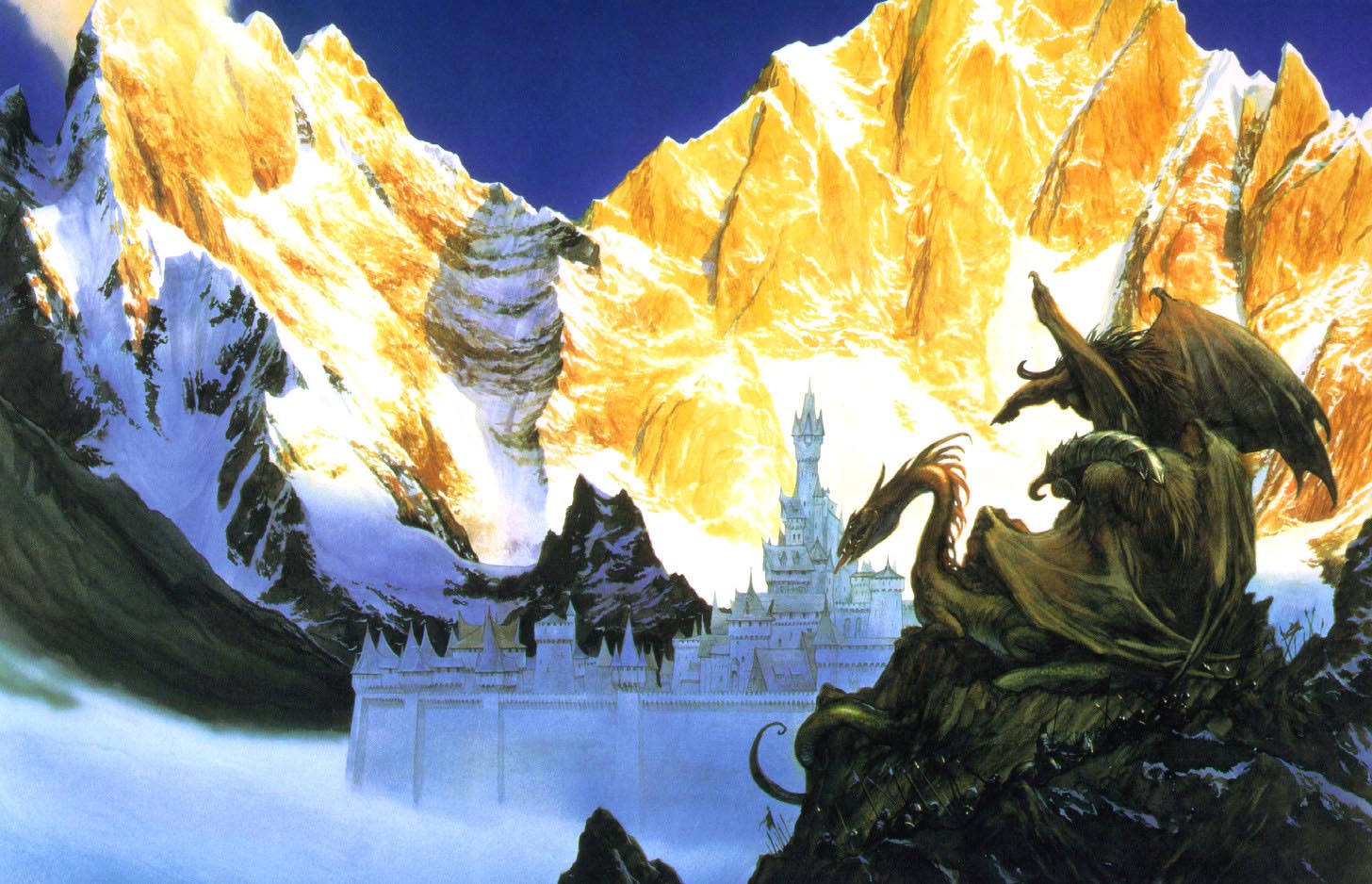 John Howe | Le Silmarillion | Morgoth's Forces before Gondolin