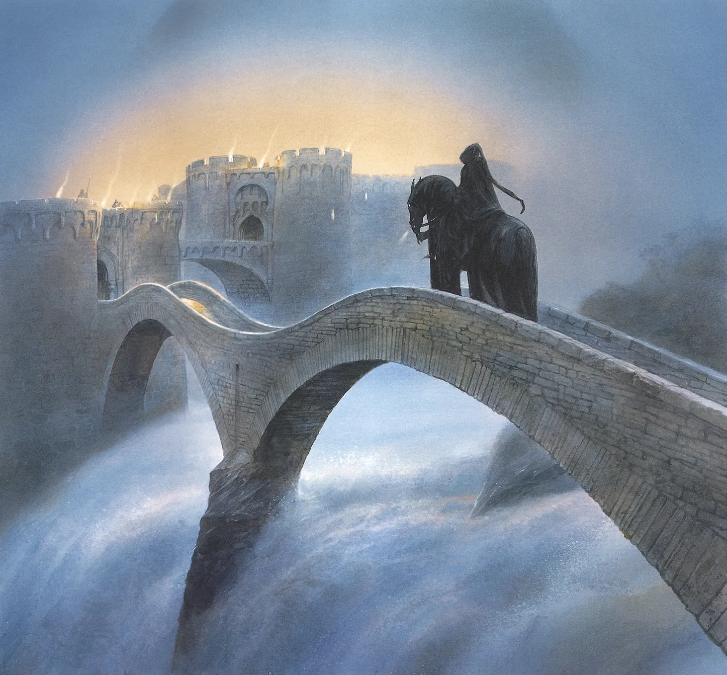 John Howe | Le Silmarillion | Horseman in the Night