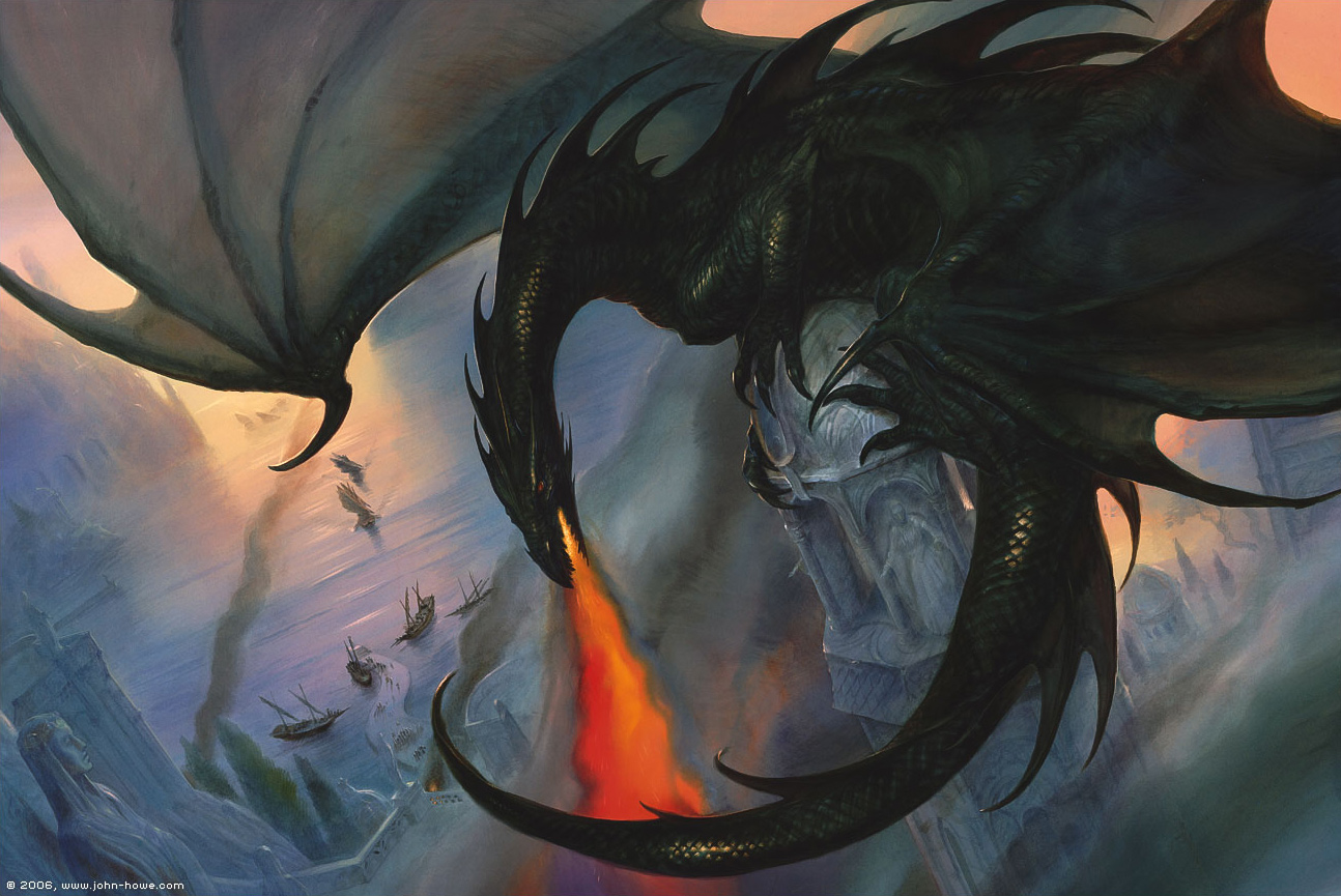 John Howe | Le Silmarillion | The Grey Havens