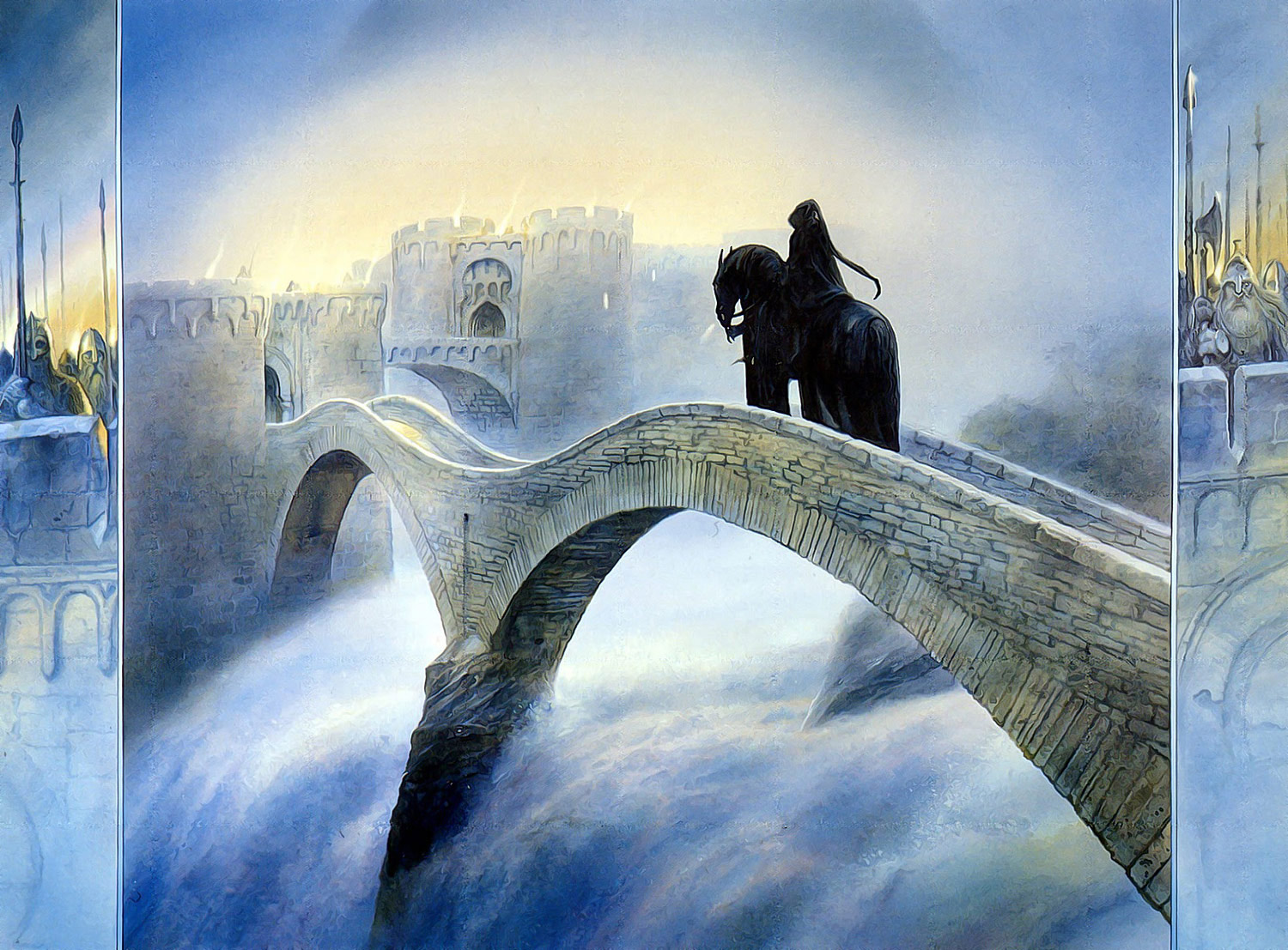 John Howe | Le Silmarillion | Horseman in the Night