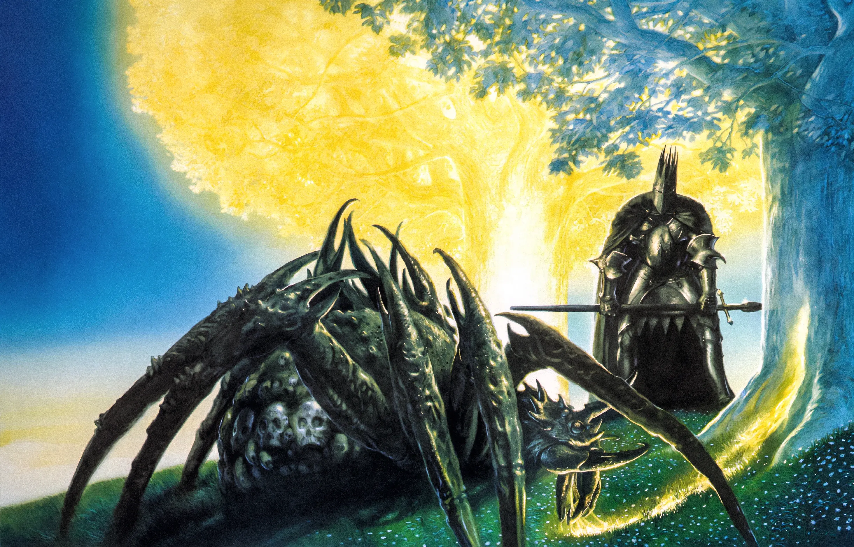 John Howe | Le Silmarillion | The Killing of the Trees