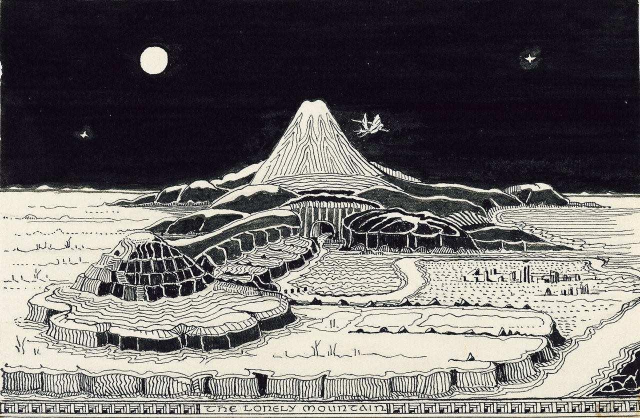 J.R.R. Tolkien | Le Hobbit | The Lonely Mountain