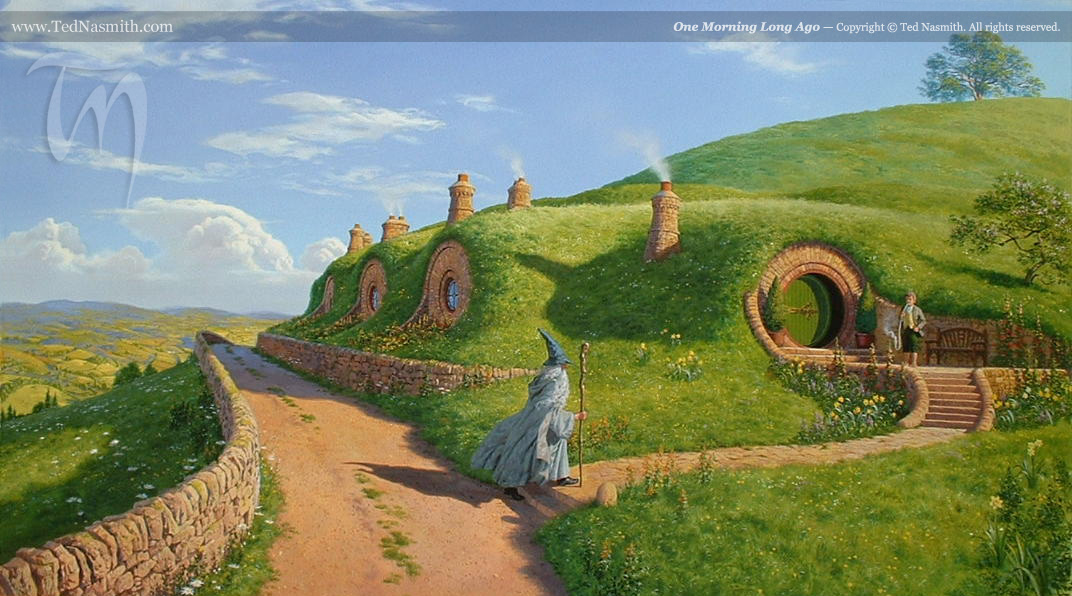 Ted Nasmith | Le Hobbit | One Morning Long Ago