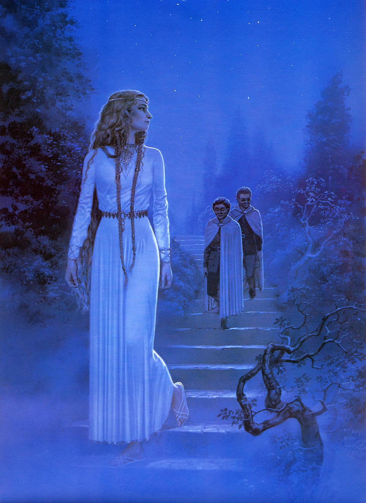 Ted Nasmith | Le Seigneur des Anneaux | Lady Galadriel