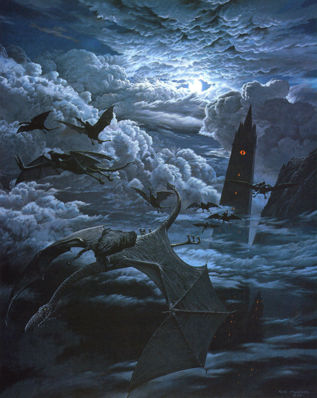 Ted Nasmith | Le Seigneur des Anneaux | The Nazgul