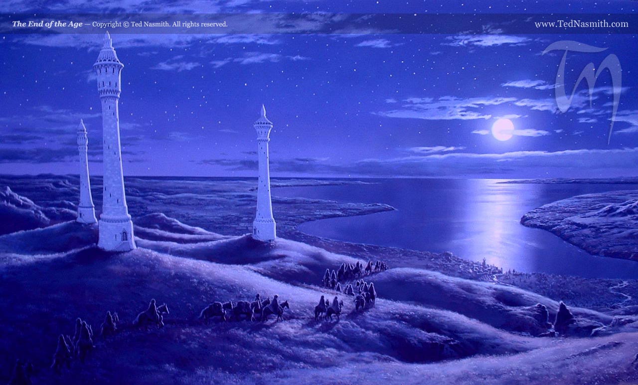 Ted Nasmith | Le Seigneur des Anneaux | The End of the Âge