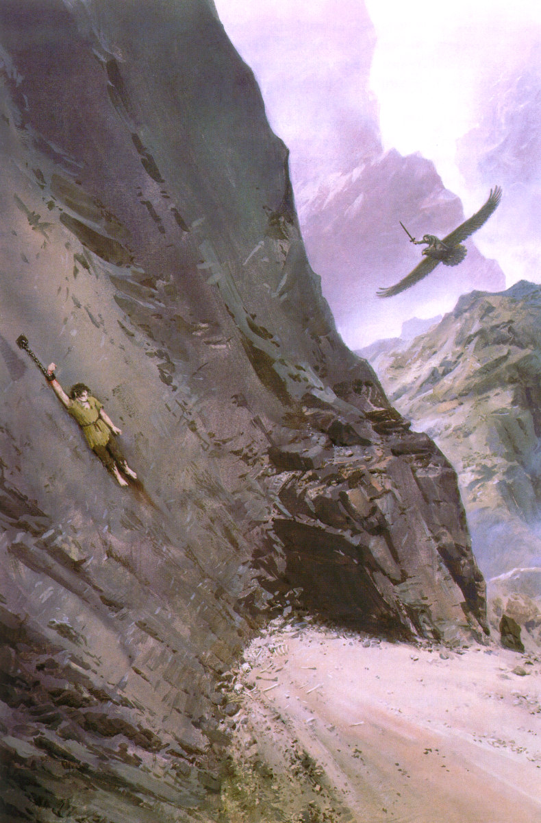Ted Nasmith | Le Silmarillion | Maedhros's Rescue from Thangorodrim
