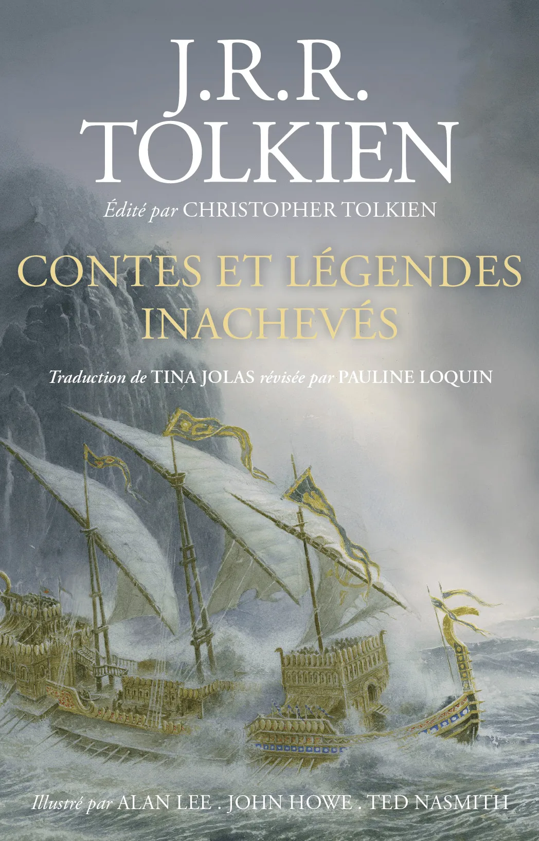 Édition contemporaine française du roman Contes et Légendes Inachevés, de John Ronald Reuel Tolkien.