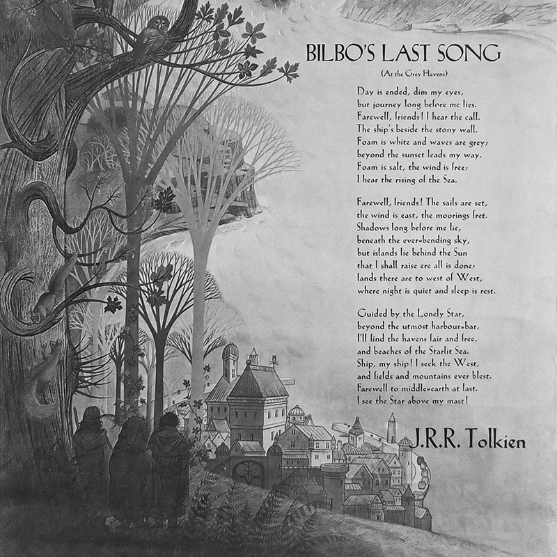 Édition originale de Bilbo's Last Song