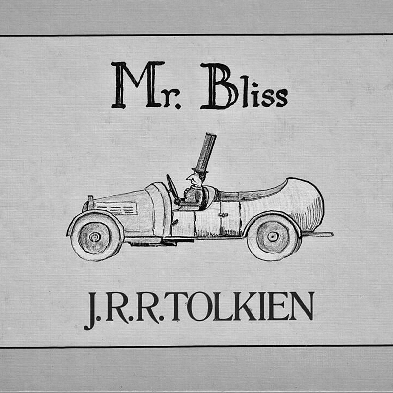 Édition originale de Mr. Bliss