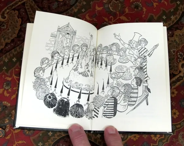 Édition originale du conte Smith of Wootton Major de John Ronald Reuel Tolkien. Illustration.