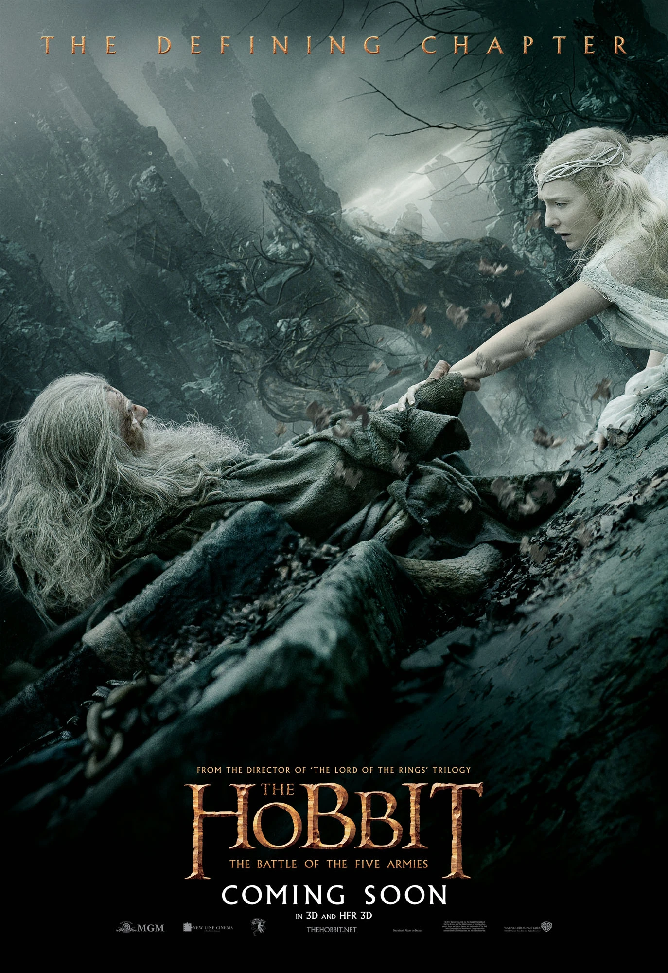 Le Hobbit – La Bataille des Cinq Armées : Affiche du film 10.
