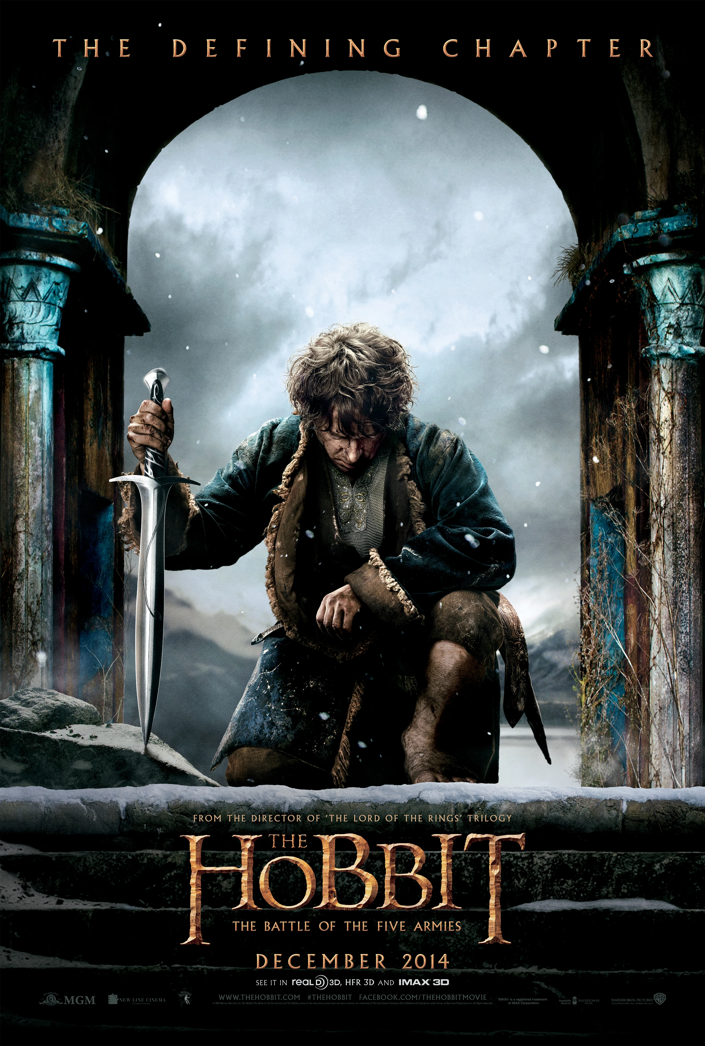 Le Hobbit – La Bataille des Cinq Armées : Affiche du film 2.