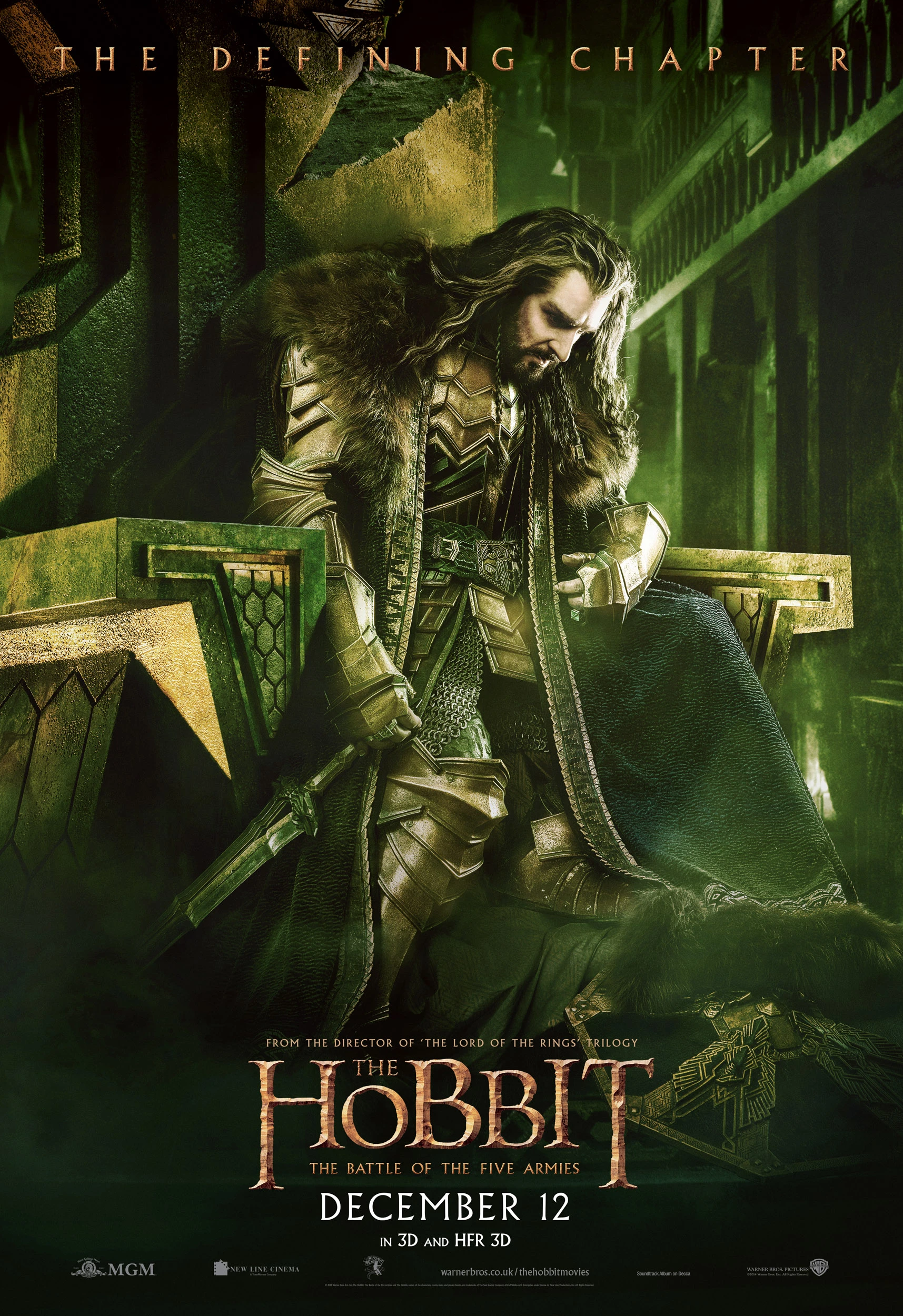 Le Hobbit – La Bataille des Cinq Armées : Affiche du film 5.