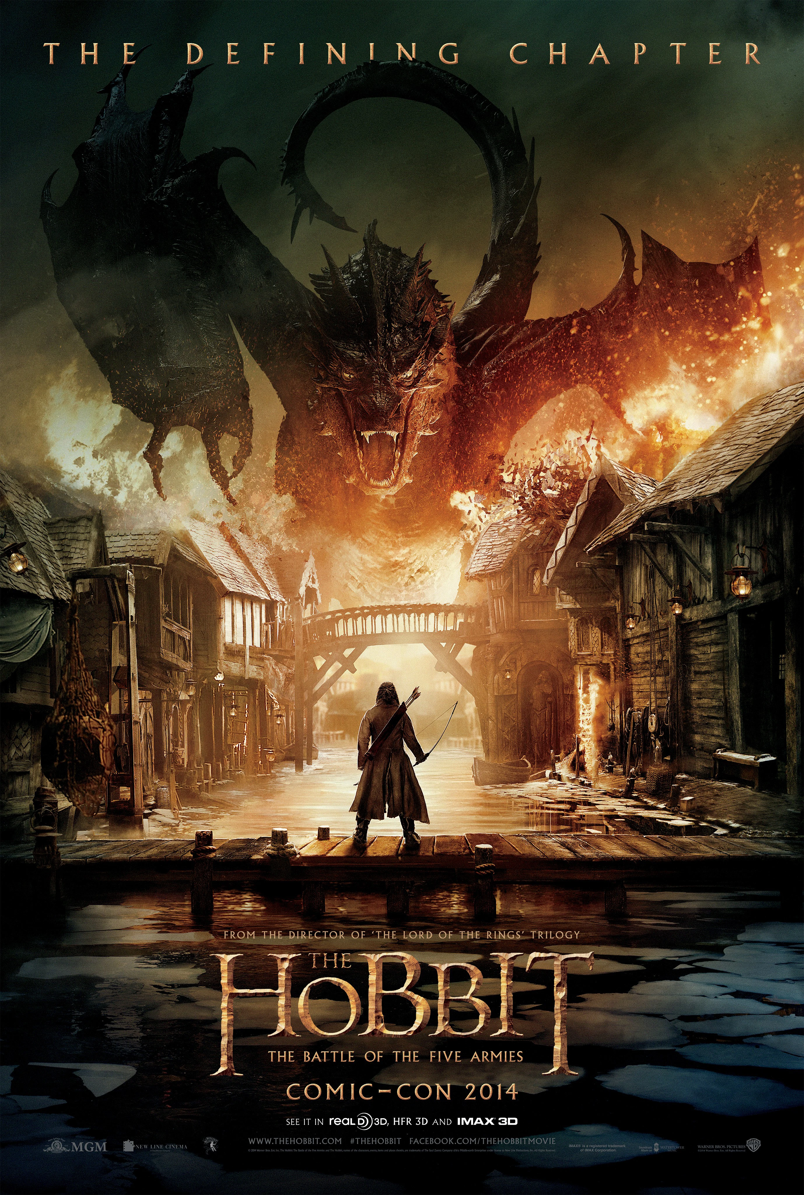 Le Hobbit – La Bataille des Cinq Armées : Affiche du film 6.