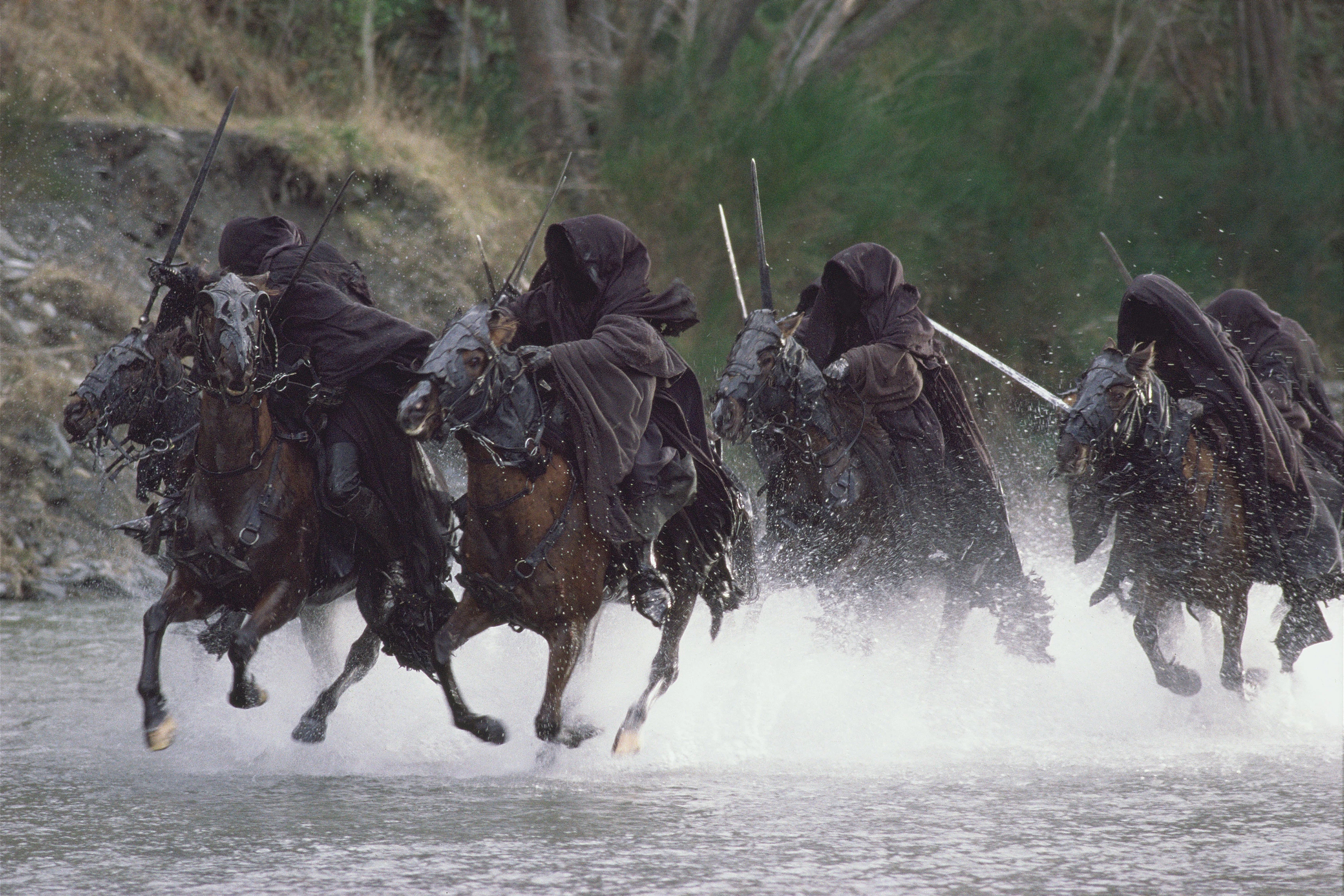 Le Seigneur des Anneaux – La Communauté de l'Anneau : Photo du tournage 18.