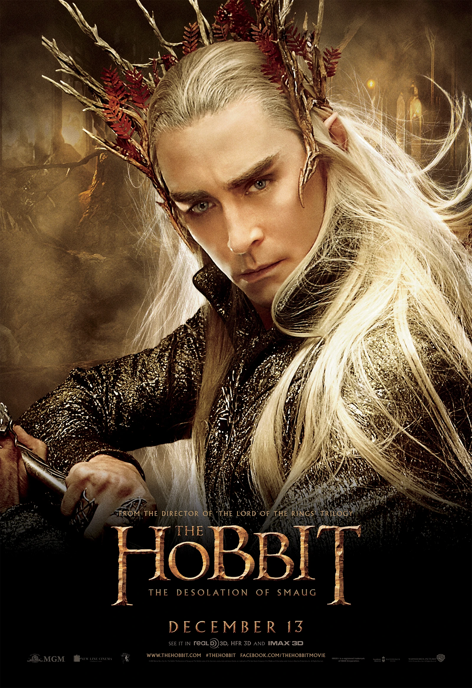 Le Hobbit – La Désolation de Smaug : Affiche du film 10.