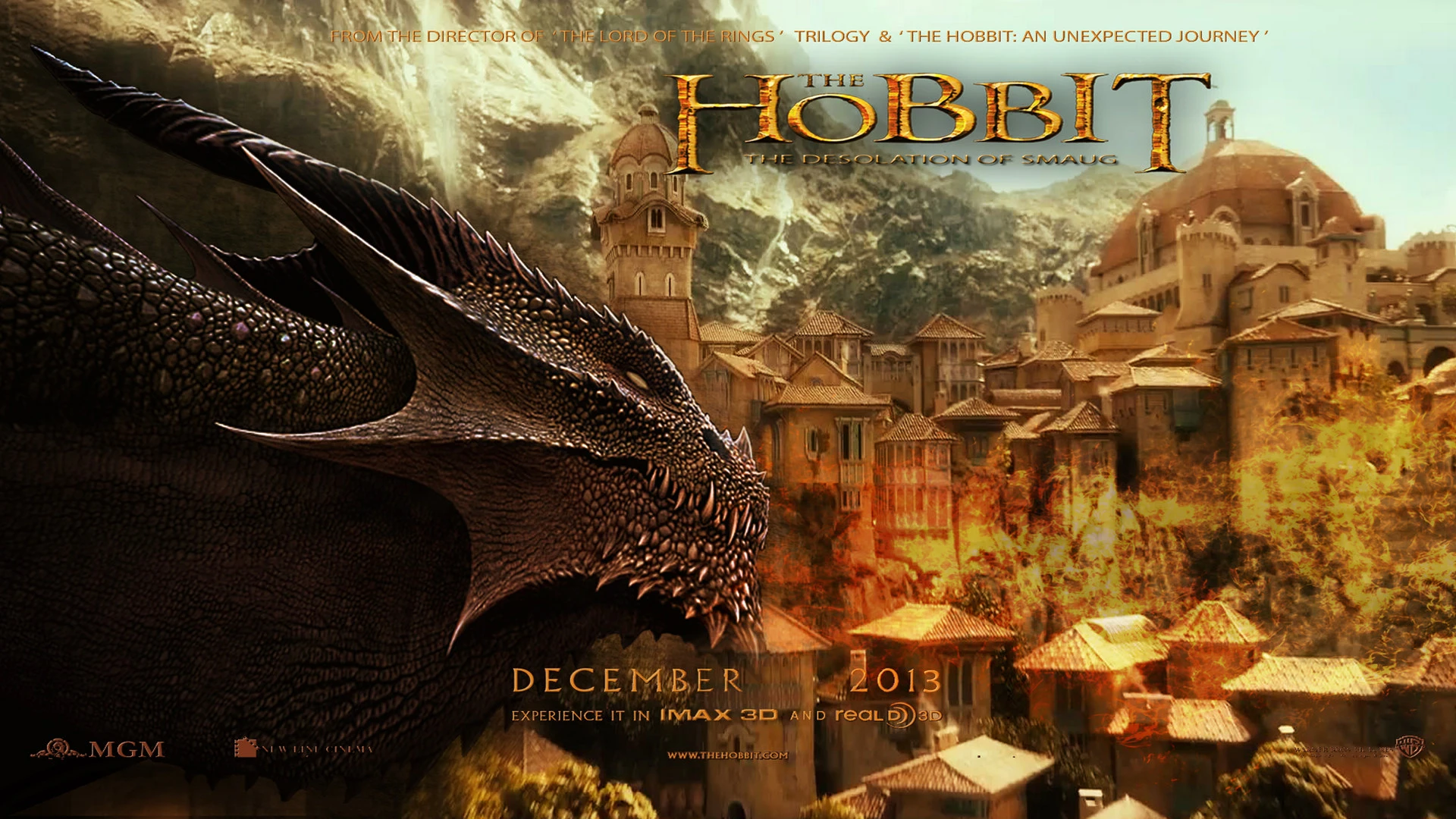 La Désolation de Smaug : Affiche du film 16.