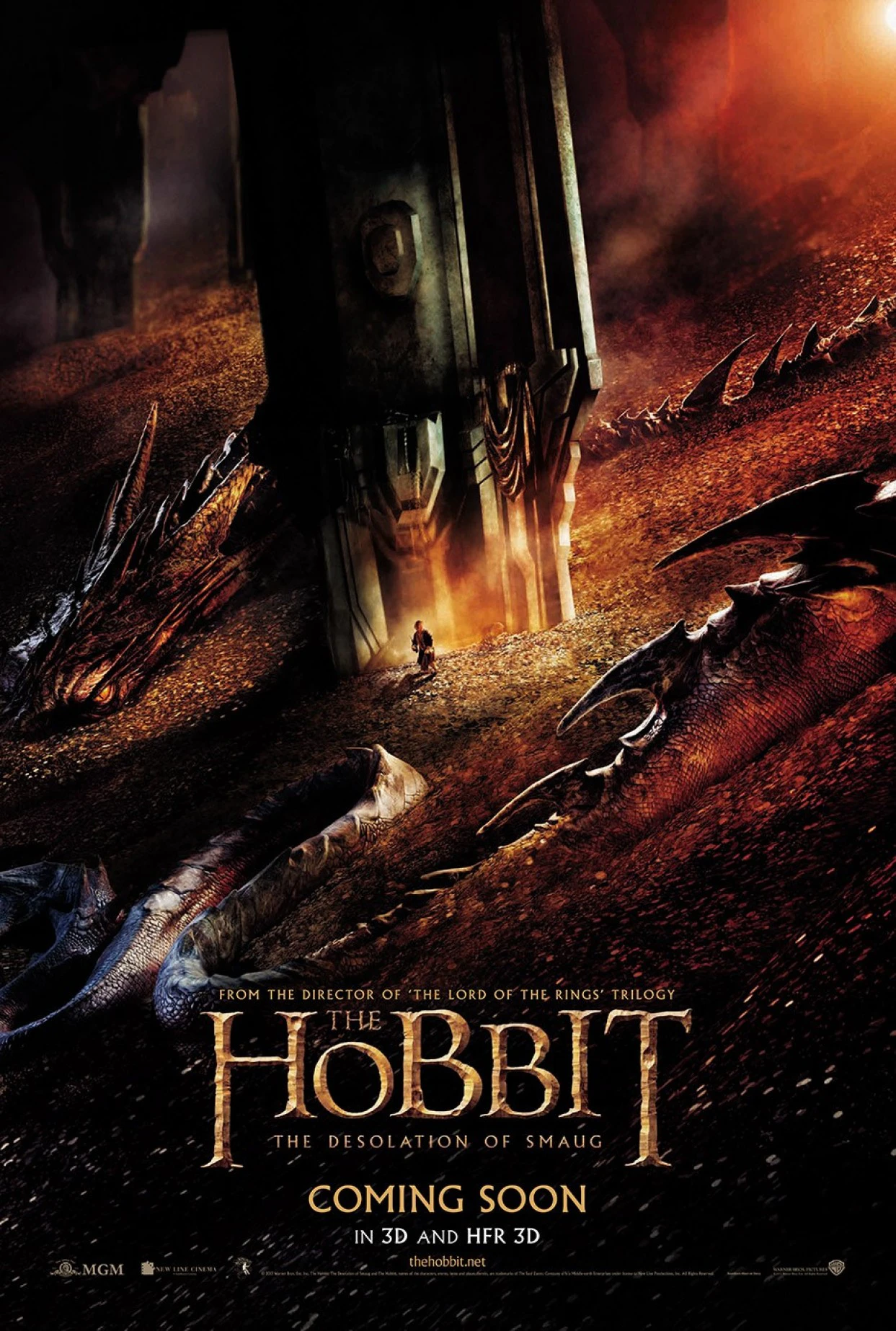 Le Hobbit – La Désolation de Smaug : Affiche du film 2.